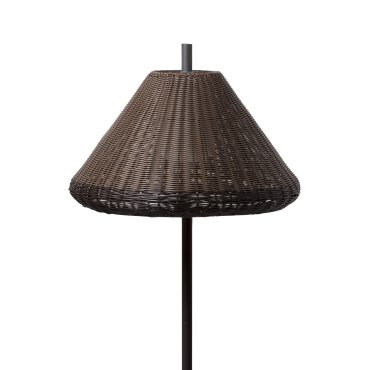 Faro Saigon - Bodenstrahler auf Erdspieß mit Stecker - Ø 68 x 137 cm - IP65 - braun