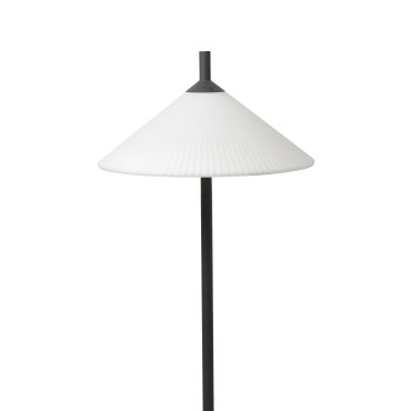 Faro Saigon - Bodenspot auf Erdspieß mit Steckeranschluss - Ø 55 x 135 cm - IP65 - matt weiß