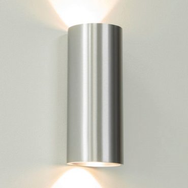 Artdelight Brody2 - Wandleuchte - 7,2 x 7,2 x 18 cm - 2 x 4W dimmbare LED inkl. - IP54 - Aluminium