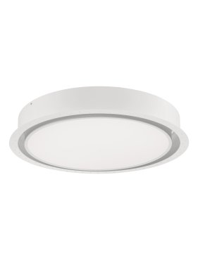 Nova Luce Perfect Profile Trimless - Einbaustrahler - Ø 600 mm, 670 mm Einbaumaß - 40W dimmbare LED inkl. - 3000K - weiß