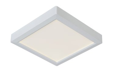 Lucide Tendo-led - Deckenleuchte/Einbaustrahler - 22 x 22 x 3 cm - 18W LED inkl - weiß