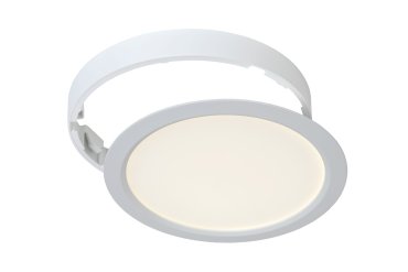 Lucide Tendo - Deckenleuchte/Einbaustrahler - Ø 22,5 x 3 cm - 18W LED inkl. - weiß