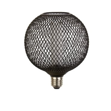 Searchlight Deco LED - Ø 12 x 15 cm - E27 - 3,5W dimmbar - 1800K - schwarz