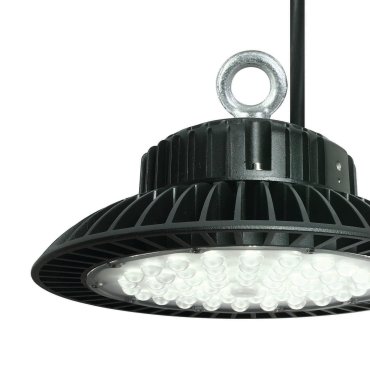 ONE Light Industrial LED UFO - Außen-Decken-/Wandleuchte - Ø 27 x 17 cm - 150W LED inkl. - IP65 - schwarz
