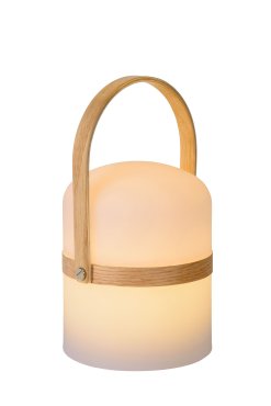 Lucide Joe - Außen-Tischleuchte - 26,5 cm - 3W dimmbare LED inkl - IP44 - weiß