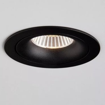 Artdelight Alice - Einbaustrahler - Ø 90 mm, Ø 83 mm Einbaumaß - schwarz