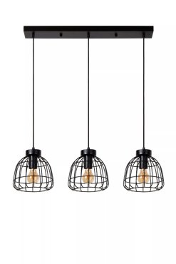Lucide Filox - Hängeleuchte - 80 x 20 x 181,5 cm - schwarz
