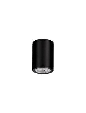 Nova Luce Lumina - Außen-Deckenleuchte - Ø 8 x 10 cm - 9W LED inkl. - IP65 - dunkel anthrazit