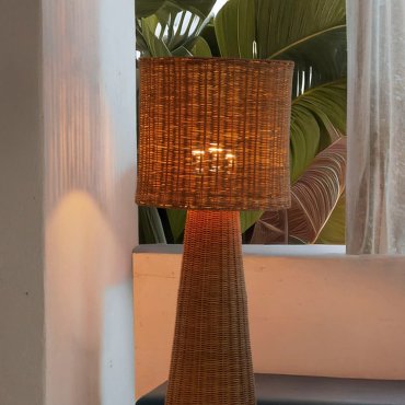 New Garden Grace 140 Nature - Stehleuchte  - Ø 37 x 137 cm - IP54 - Rattan