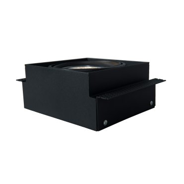 Zuma Line Oneon DL 111-1 - Einbaustrahler 1L - 156 x 156 mm, 157 x 157 mm Einbaumaß - schwarz