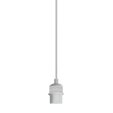ONE Light E27 Pendelleuchte Kit - Hängeleuchte - Ø 10 x 200 cm - weiß