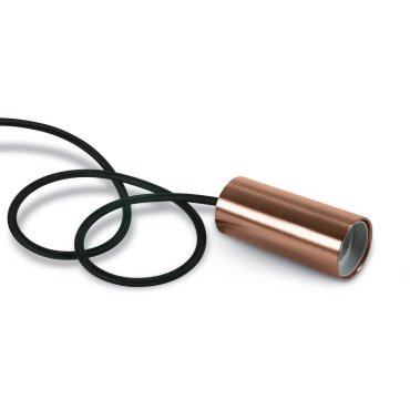 ONE Light E27 Pendelleuchte Tubes - Hängeleuchte - Ø 4,2 x 209,5 cm - Kupfer