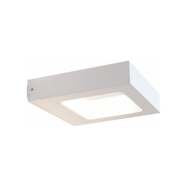 Artdelight Carre - Außenwandleuchte - 14,5 x 13 x 3 cm - 4W LED inkl. - IP54 - weiß