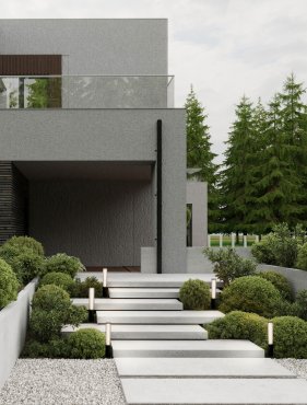Nova Luce Iman - Gartenpfosten - Ø 16 x 65,5 cm - 18W LED inkl. - IP65 - Sand schwarz