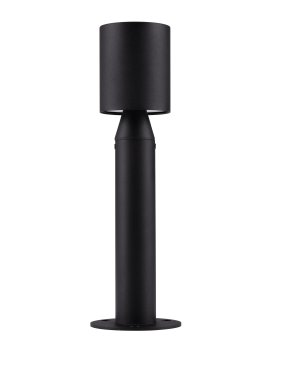 Nova Luce Brot - Gartenleuchte - Ø 9 x 29,5 cm - 6W LED inkl. - IP65 - Sand schwarz