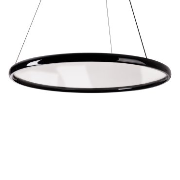 Maxlight Qled - Hängeleuchte mit Fernbedienung - Ø 81 x 195 cm - 2 x 35W LED inkl. - schwarz