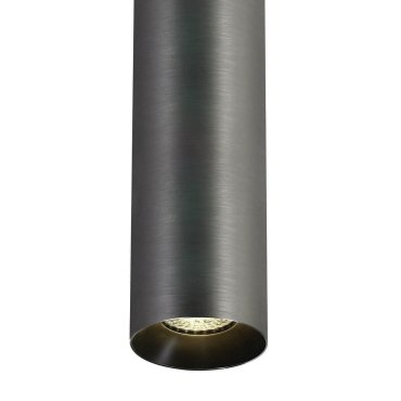 ONE Light Cylinder - Hängeleuchte - Ø 7,5 x 240 cm - Metall grau