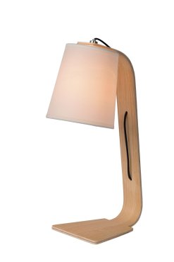 Lucide Nordic - Tischleuchte - 19 x 15,5 x 45 cm - weiß