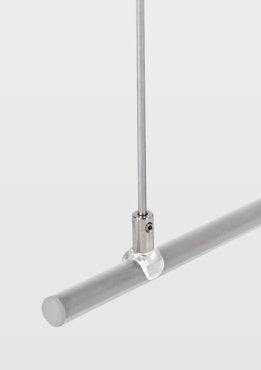 KLUS FI-3 - Aluminiumstange - Ø 0,3 x 200 cm - silber