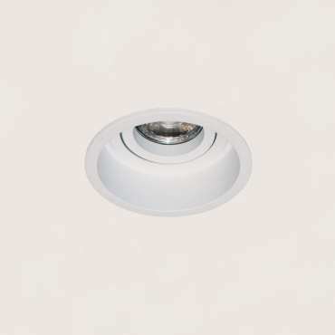 Artdelight Rex - Einbaustrahler - Ø 92 mm, Ø 83 mm Einbaugröße - weiß