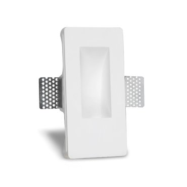 Artdelight Pires - Wandeinbauleuchte - 8 x 4,8 x 16,5 cm - 2W LED inkl. - weiß