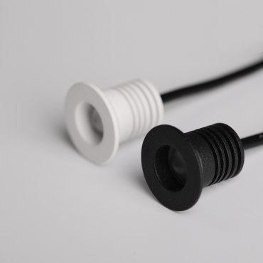 Nova Luce Tiny - Einbaustrahler - Ø 25 mm, Ø 18 mm Einbaumaß - 1W LED inkl. - IP44 - weiß