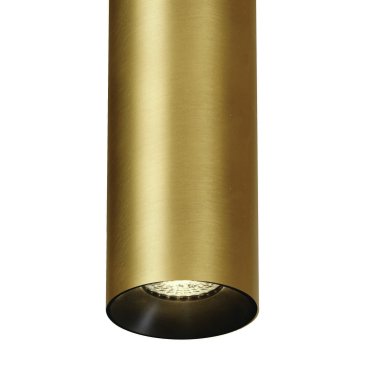 ONE Light Cylinder - Hängeleuchte - Ø 7,5 x 224 cm - Messing gebürstet