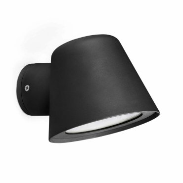 Faro Gina - Wandleuchte - 11,5 x 15 x 9 cm - IP44 - mattschwarz