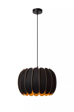 Lucide Spencer - Hängeleuchte - Ø 30 x 149,5 cm - schwarz