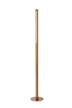 Lucide Griffith - Stehleuchte mit Berührungsdimmer - Ø 21 x 140 cm - 18W dimmbare LED inkl - Bronze