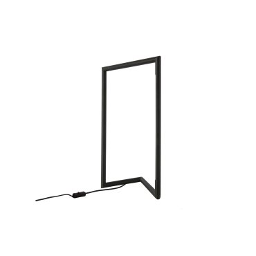 Nova Luce Ensio - Tischleuchte - 40 x 17 x 25,5 cm - 7W LED inkl. - schwarz