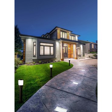 Searchlight Tucson - Gartenleuchte - 45 cm - IP44 - dunkelgrau