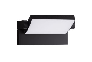 Nova Luce Sally - Außenwandleuchte - 21 x 16,5 x 10 cm - 20W LED inkl. - IP54 - schwarz