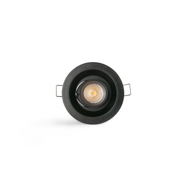 Faro Kope – Einbauspot – Ø 85 mm, Ø 68 mm Einbaumaß – 7W LED inkl. – schwarz