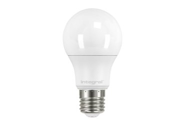Integral LED Lampe - Ø 6 x 11 cm - E27 - 5,5W nicht dimmbar - 2700K - Milchglas