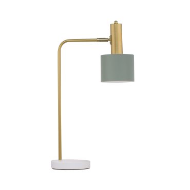 Nova Luce Paz - Tischleuchte - 60 cm - mint und gold
