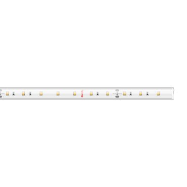 KLUS LED Streifen - 1cm breit, 500cm lang - 24Vdc - dimmbar - 4.8W LED pro Meter - 70 LEDs pro Meter - IP65