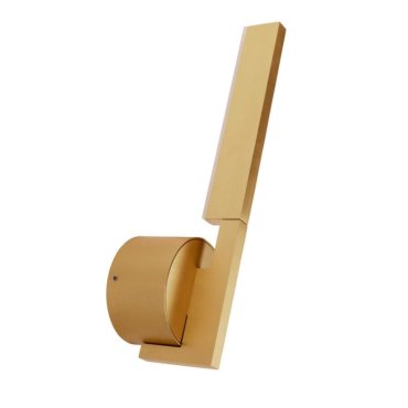 Maxlight Merano - Wandleuchte - 8 x 6 x 27,5 cm - 6W LED inkl - gold