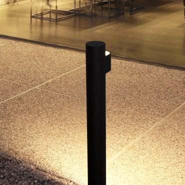 Nova Luce Aduro - Gartenleuchte - 7,5 x 65 x 11,7 cm - 8W LED inkl. - IP54 - dunkel anthrazit