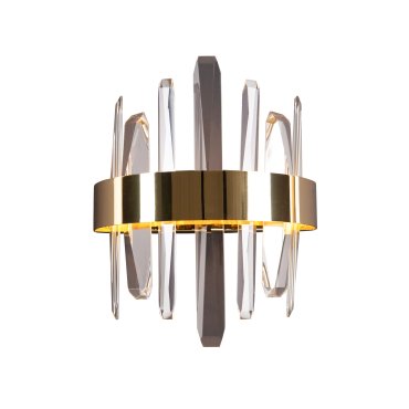 Maxlight Prince - Wandleuchte - 25 x 16 x 30 cm - 12W LED inkl - gold