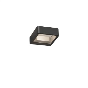 Faro Axel - Wandleuchte - 12 x 4 x 14 cm - 6W LED inkl - IP65 - dunkelgrau