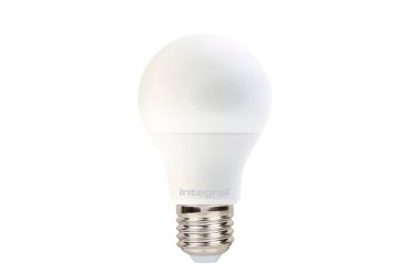Integral LED-Lampe – Dim-to-Warm – Ø 6 × 10,8 cm – 9,5 W dimmbar – Milchglas