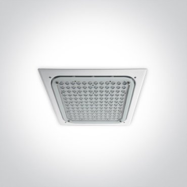 ONE Light LED High Power Boxen - Einbaustrahler - 414 x 414 mm, 380 x 380 mm Einbaumaß - 120W LED inkl. - IP65 - weiß - weiße Lichtfarbe