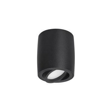 Nova Luce Gozzano - Aufbaustrahler 1L - Ø 8 x 9 cm - sandschwarz