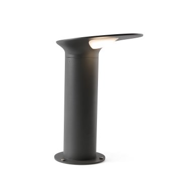 Faro Lotus - Gartenleuchte - 22,5 x 22,5 x 35 cm - 18W LED inkl. - IP65 - dunkelgrau