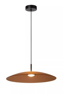 Lucide Menga - Pendelleuchte - Ø 60 x 150 cm - 18,6W dimmbare LED inkl - bernsteinfarben