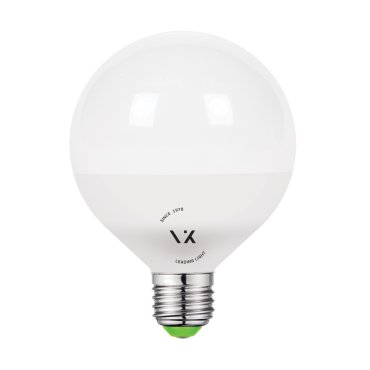 LED Lampe VK Lighting - Ø 9,5 x 13,3 cm - E27 - 11W nicht dimmbar - 3000K - opal