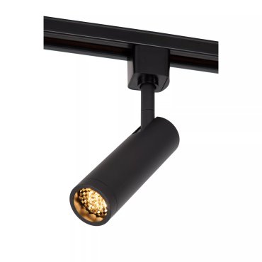 Spot auf Schiene Lucide Track Grado – 1-Phasen-Schienensystem – Ø 3,9 x 13,5 cm – schwarz
