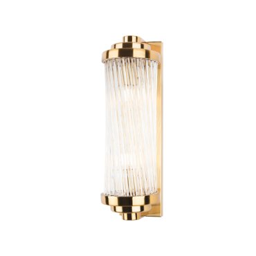 Maxlight Montreal - Wandleuchte - 10 x 16 x 46 cm - Messing