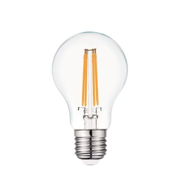 VK Lighting Glühlampe - Ø 6 x 10,5 cm - E27 - 7,5W dimmbar - 2700K - transparent